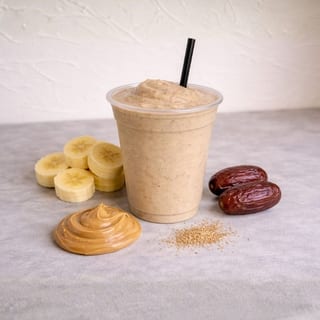 Banana Flax Smoothie Power